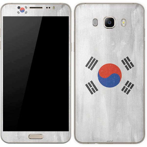 South Korean Flag Distressed Galaxy J7 Skin